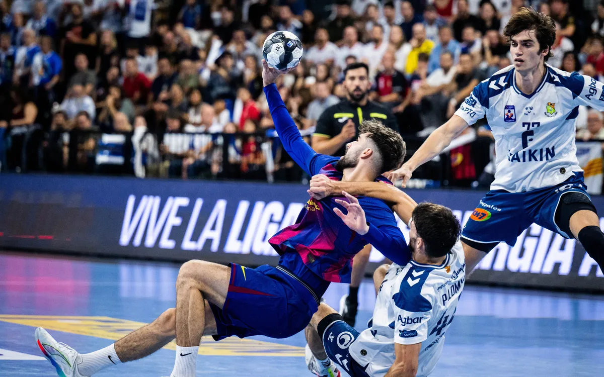 El Barça d’handbol domina el Granollers (42-31) i consolida el lideratge a la Lliga ASOBAL