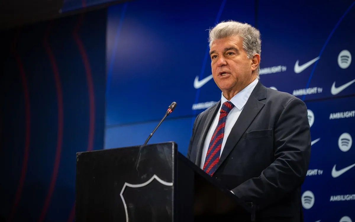 Laporta inicia un nou mandat al Barça després d’una victòria aclaparadora a les eleccions